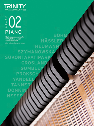 Book cover for Piano Exam Pieces Plus Exercises 2021-2023: Grade 2