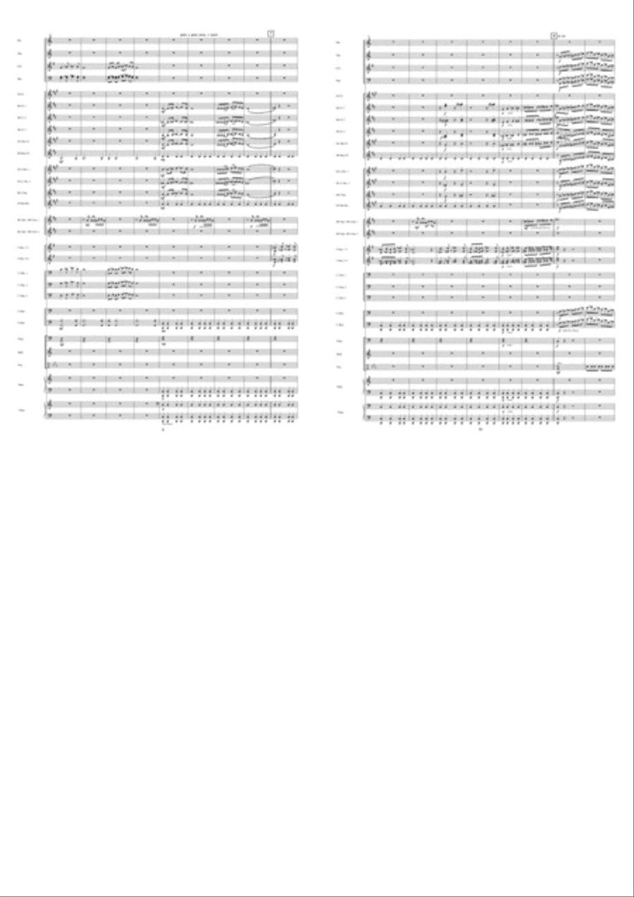 Adagio Of Spartacus And Phrygia Choir scores gallery preview page 6