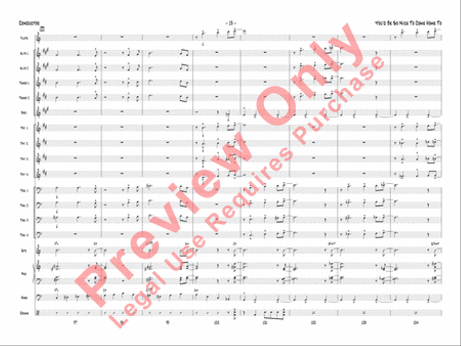 You'd Be So Nice to Come Home To Jazz Ensemble scores gallery preview page 16