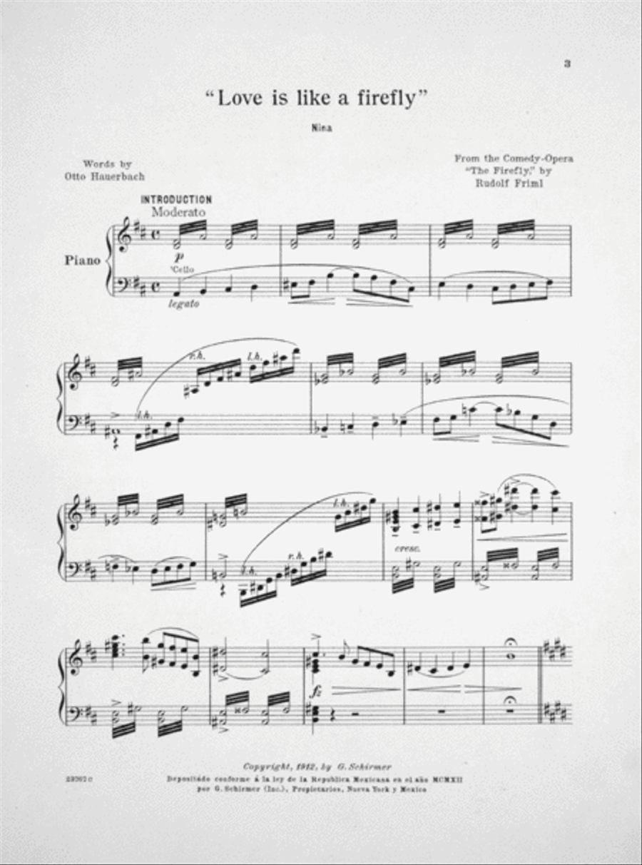 Love is Like a Firefly Voice scores gallery preview page 2