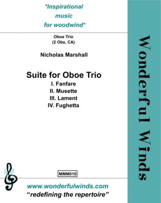 Suite for Oboe Trio