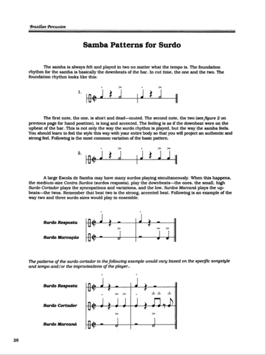 The Essence of Brazilian Percussion & Drum Set Drum Set scores gallery preview page 9