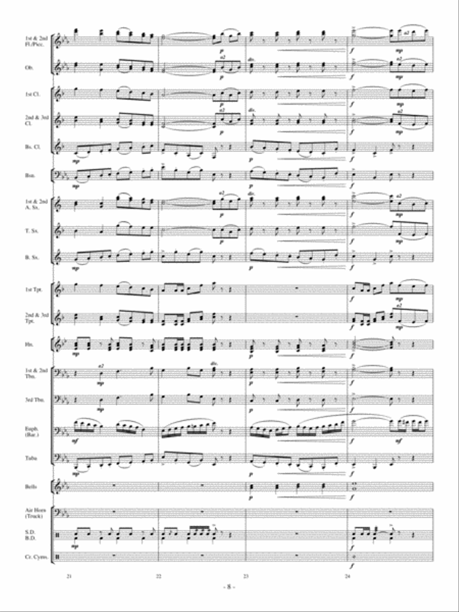 To The Max Concert Band scores gallery preview page 7