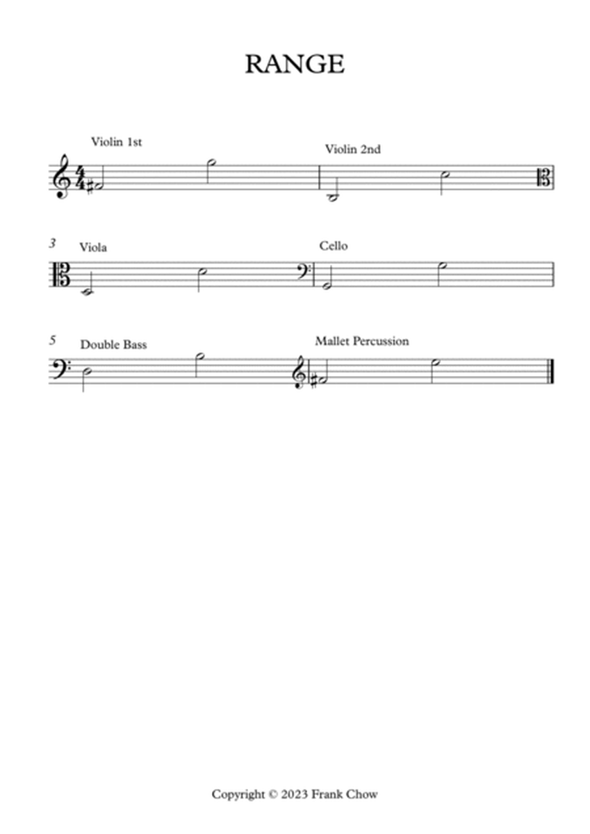 March No. 1, Woo 18 (for string orchestra and percussion) image number null