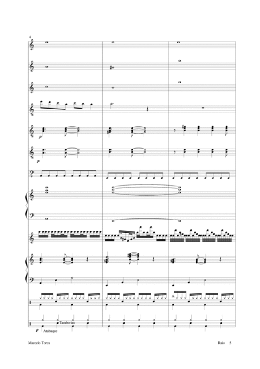 Raio Jazz Ensemble scores gallery preview page 5