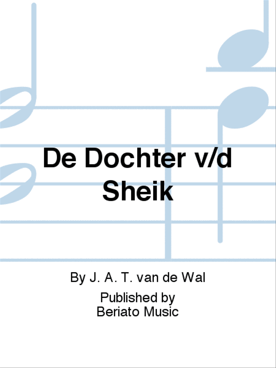 De Dochter v/d Sheik Mixed Choir scores gallery preview page 1