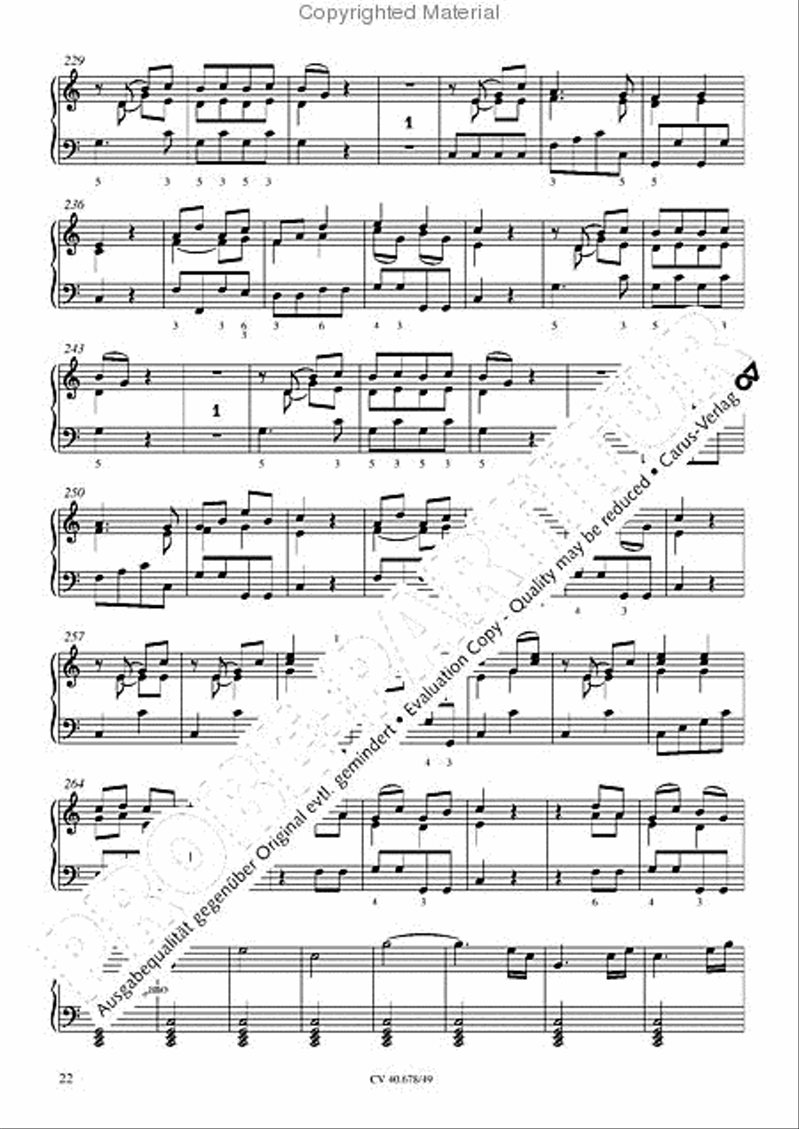 Missa pastoralis bohemica Organ scores gallery preview page 25