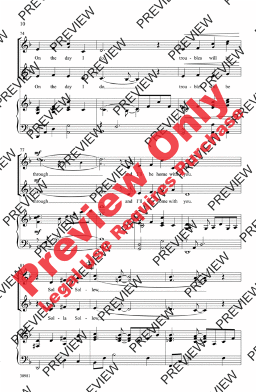 Solla Sollew 2-Part scores gallery preview page 10