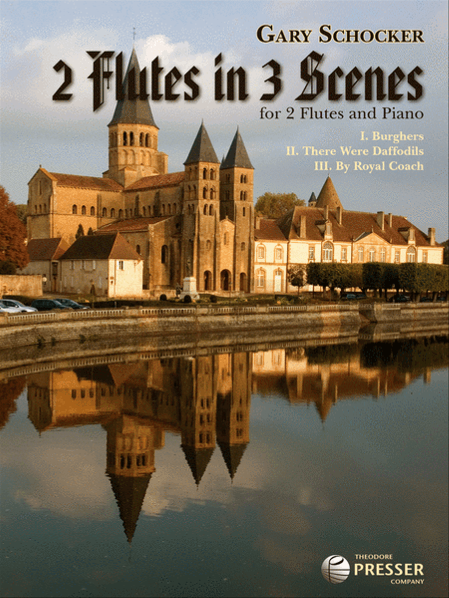2 Flutes In 3 Scenes Flute Duet scores gallery preview page 1