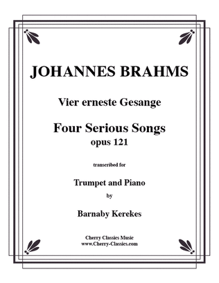 Book cover for Four Serious Songs