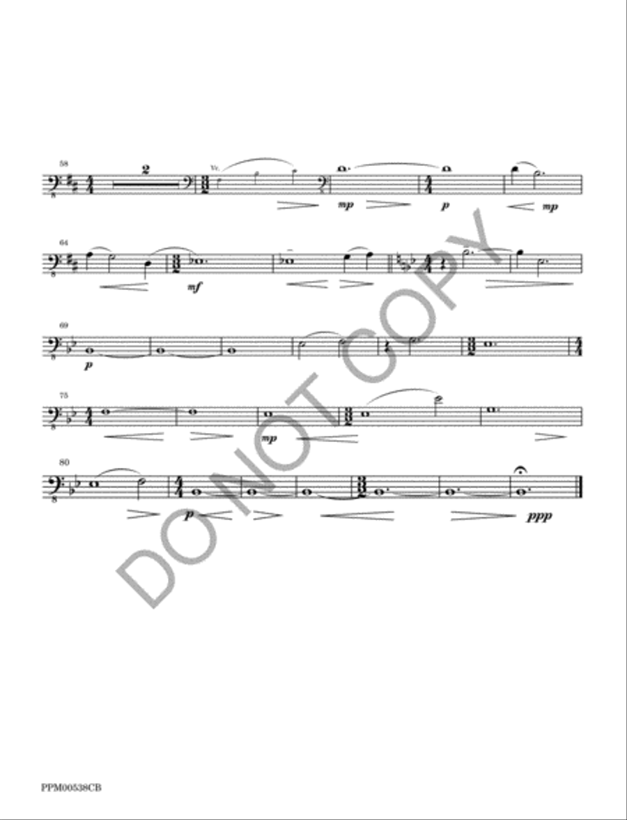 Christ, Mighty Savior - Instrumental Parts 4-Part scores gallery preview page 3