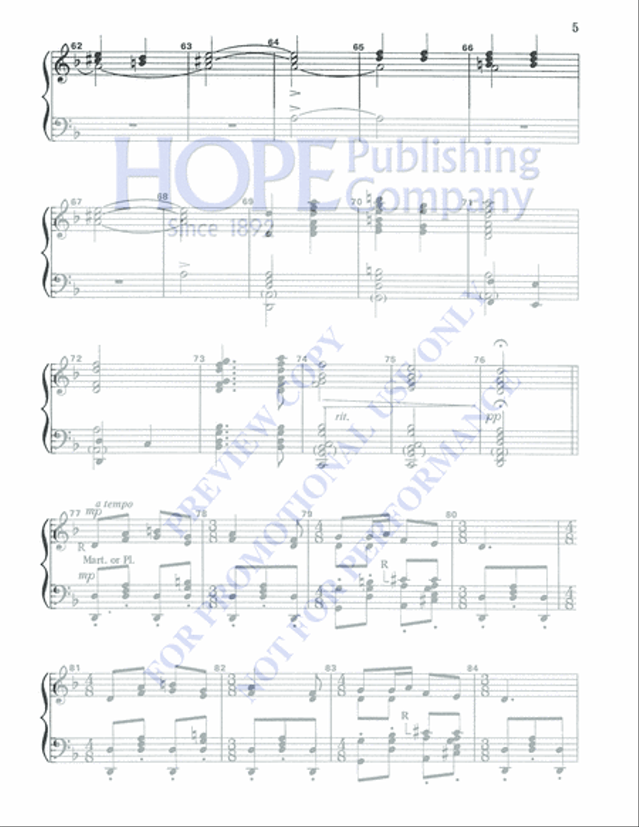 A Carol for All Seasons A Carol for All Seasons 5-Octaves scores gallery preview page 5