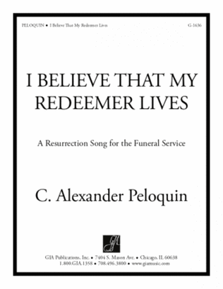 Book cover for I Believe That My Redeemer Lives