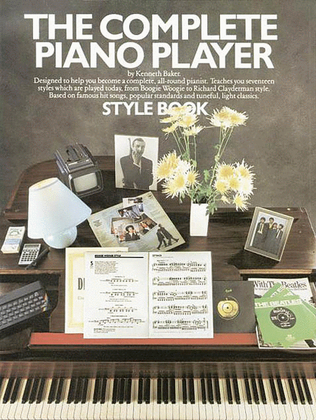 Book cover for The Complete Piano Player: Style Book