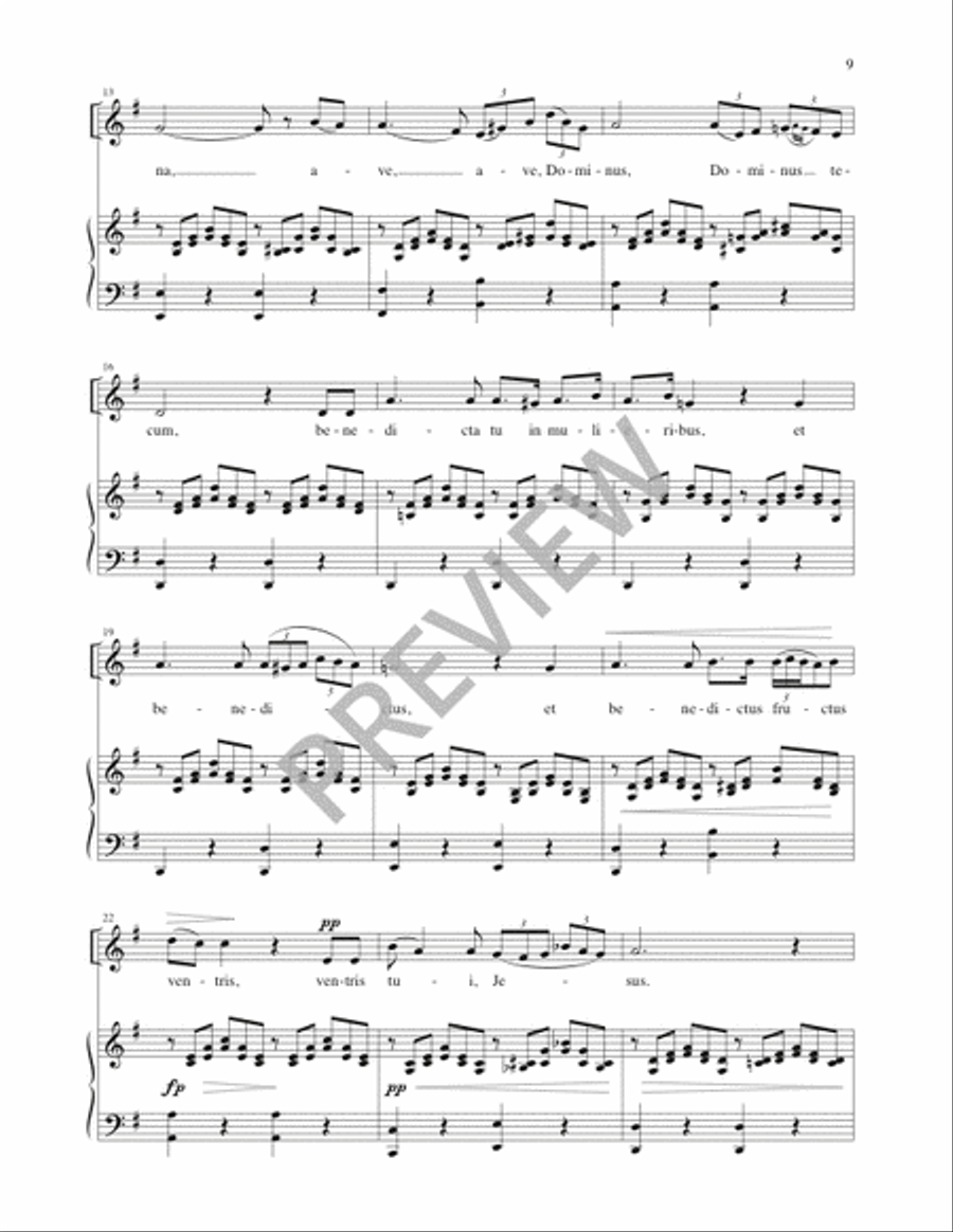 Blest Are Those Who Love You - Volume 2, Solos and Duets Sacred scores gallery preview page 11