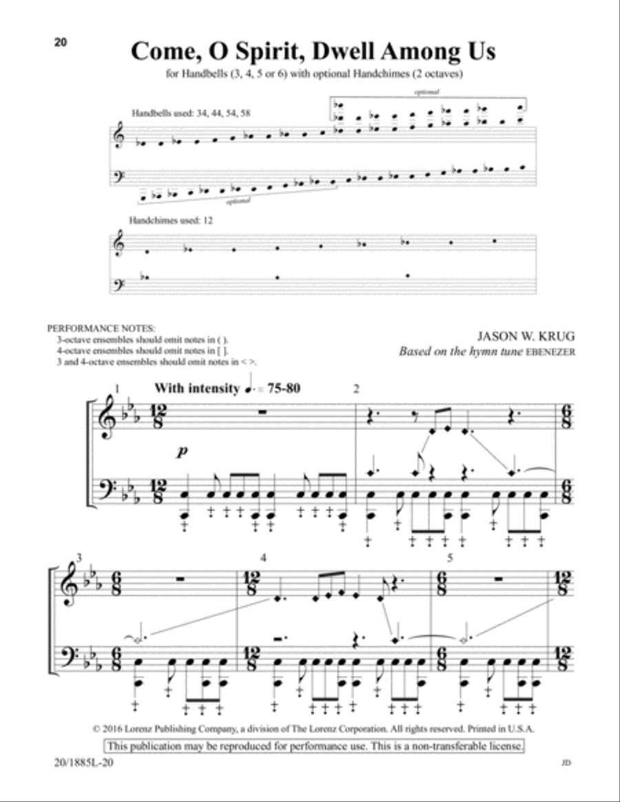 Easter and Beyond 5-Octaves scores gallery preview page 5