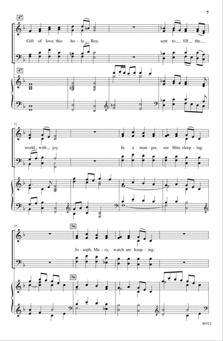 The Light Has Come The Light Has Come 4-Part scores gallery preview page 7