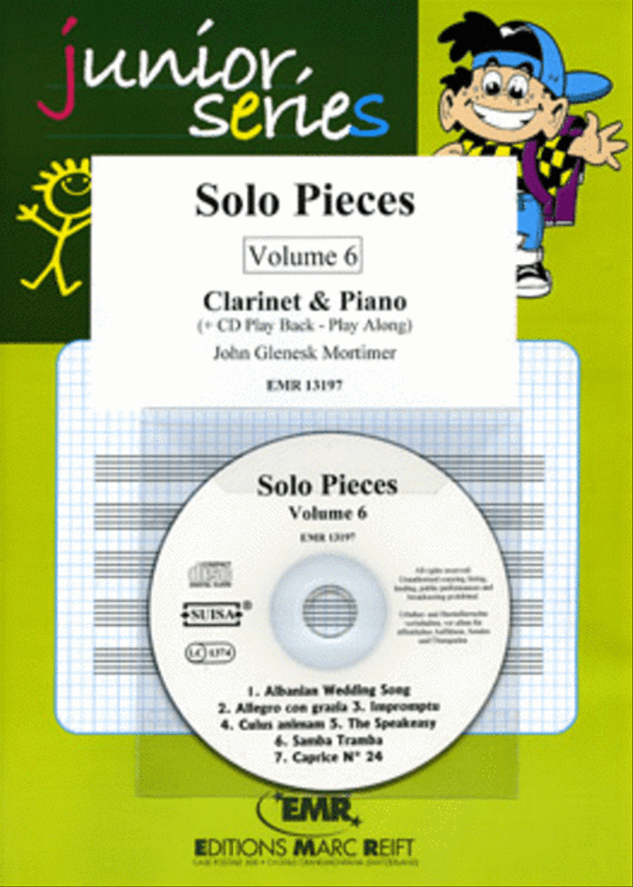 Solo Pieces Vol. 6 Clarinet Solo scores gallery preview page 1