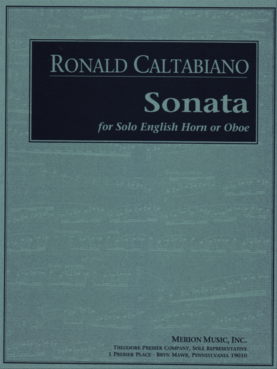 Sonata English Horn scores gallery preview page 1