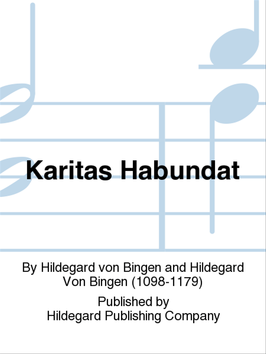 Karitas Habundat Karitas Habundat Choir scores gallery preview page 1
