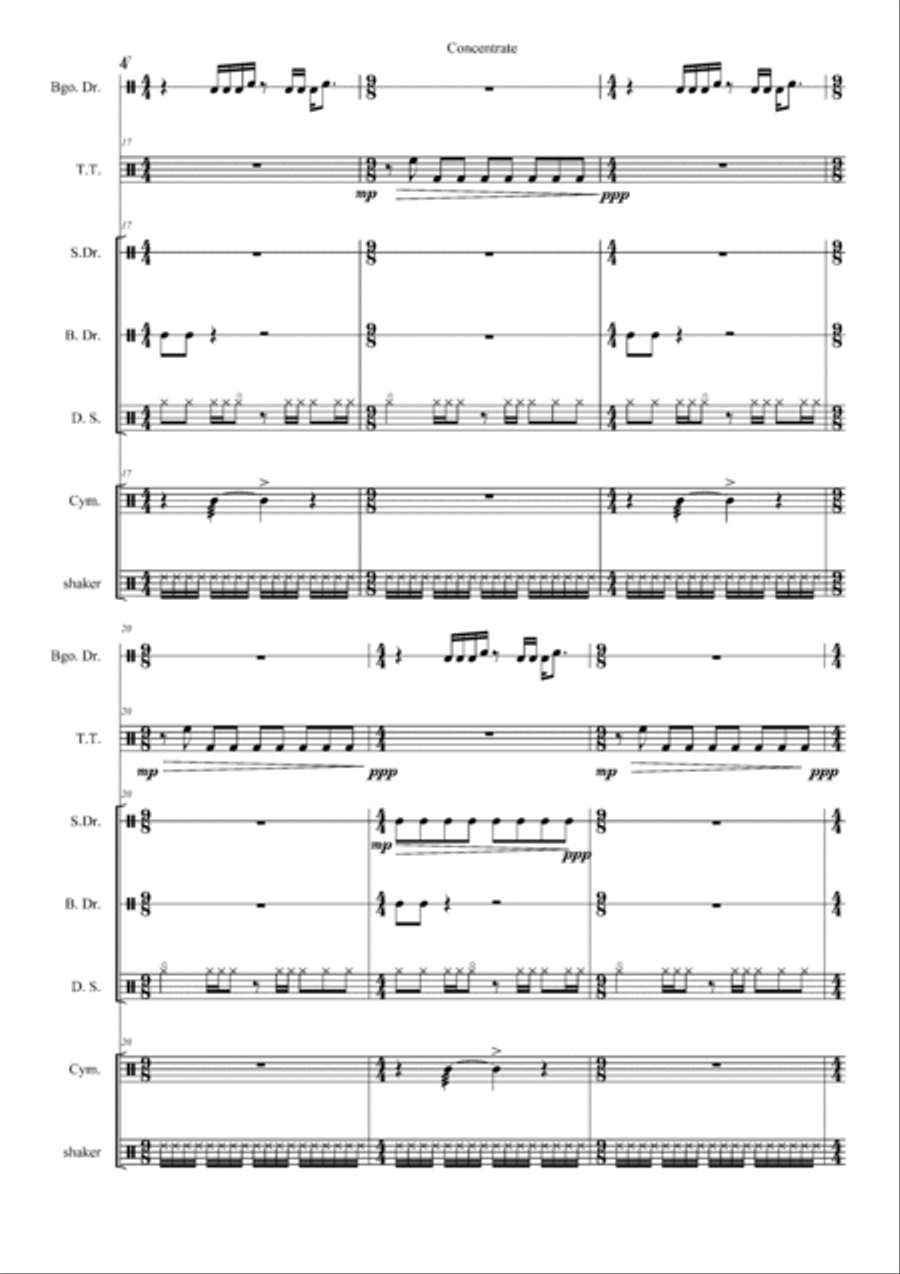 Concentrate School and Community scores gallery preview page 4