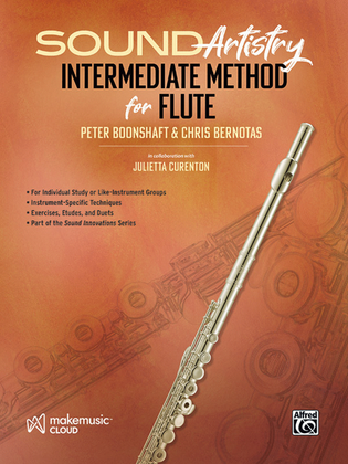 Book cover for Sound Artistry Intermediate Method for Flute