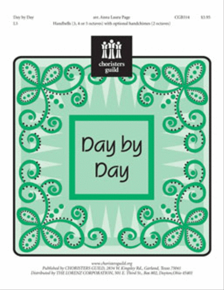 Day By Day Day By Day Handbell Choir scores gallery preview page 1