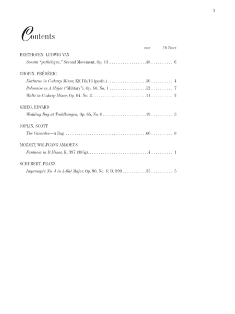 Mastering the Piano, Book 6 Piano Solo scores gallery preview page 3