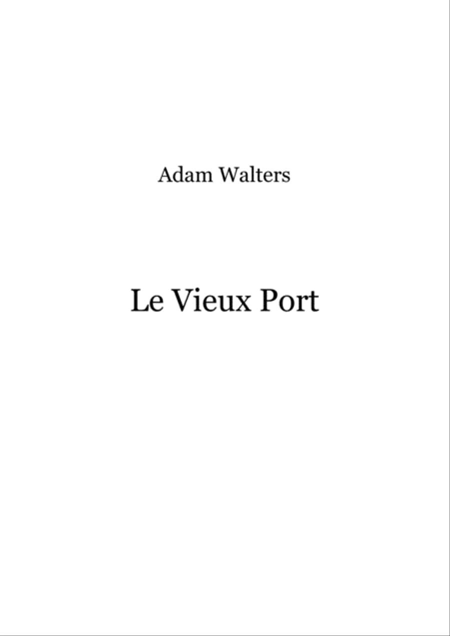 Le Vieux Port Brass Ensemble scores gallery preview page 1