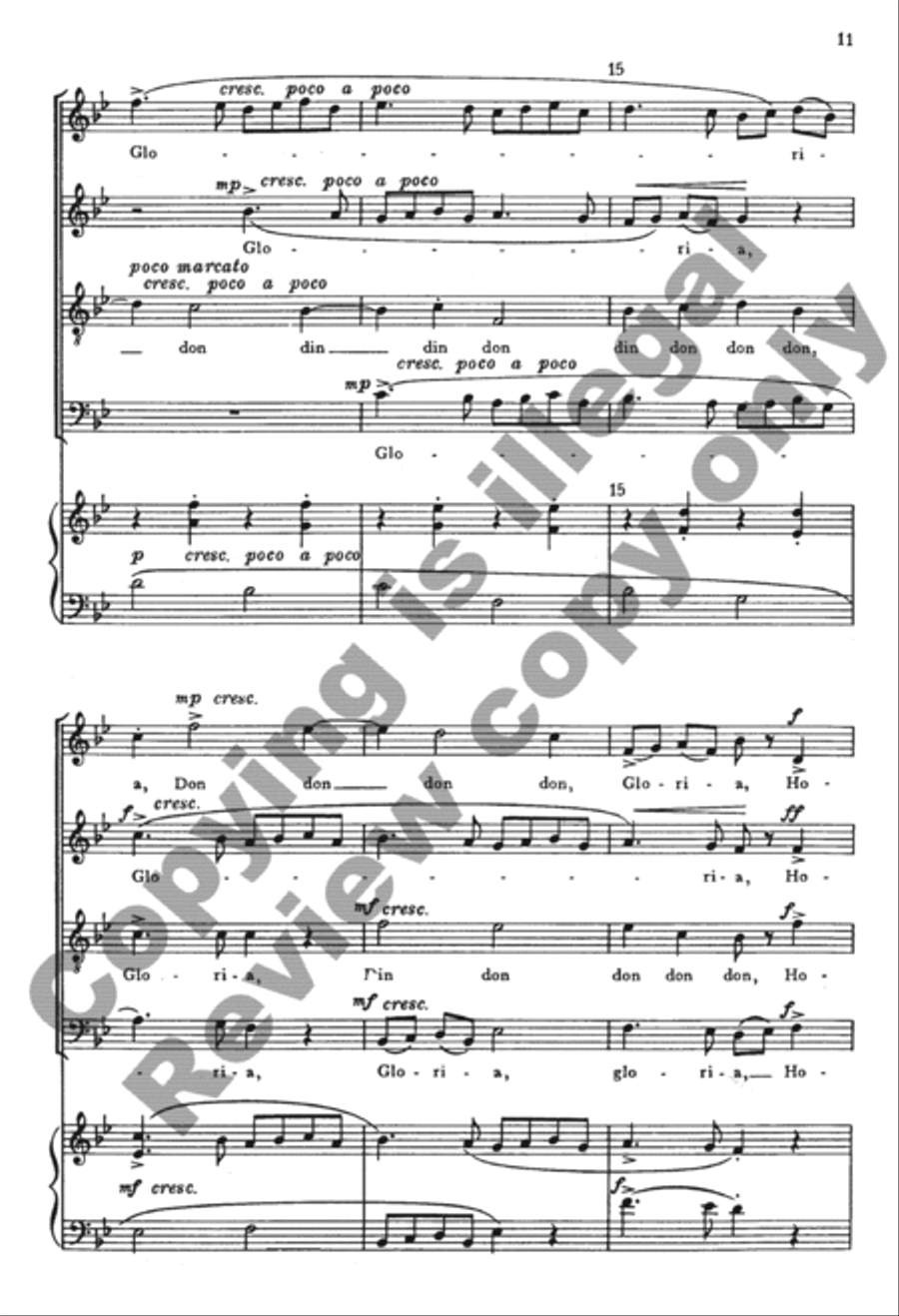 The Seven Joys of Christmas (Choral Score) 4-Part scores gallery preview page 31