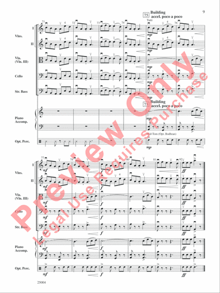 Castle Lore String Orchestra scores gallery preview page 10