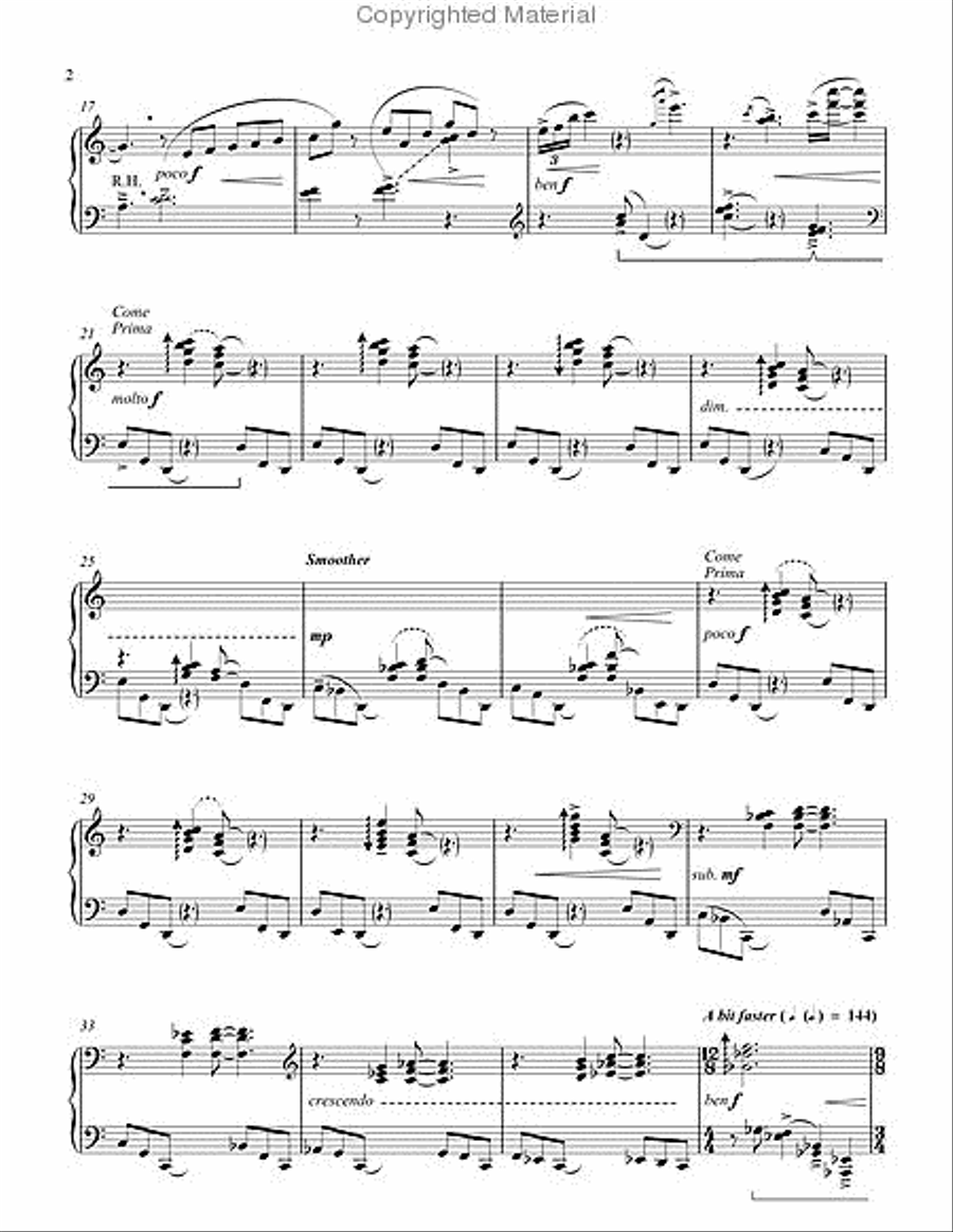 Hitchin' - a travellin' groove Harpsichord scores gallery preview page 3