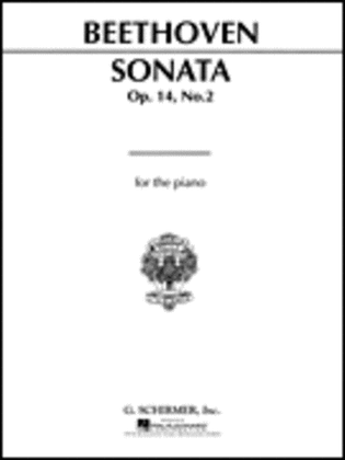 Book cover for Sonata in G Major, Op. 14, No. 2