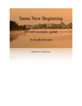Book cover for Same New Beginning