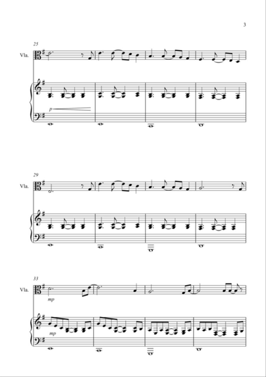 All Of Me Viola scores gallery preview page 3
