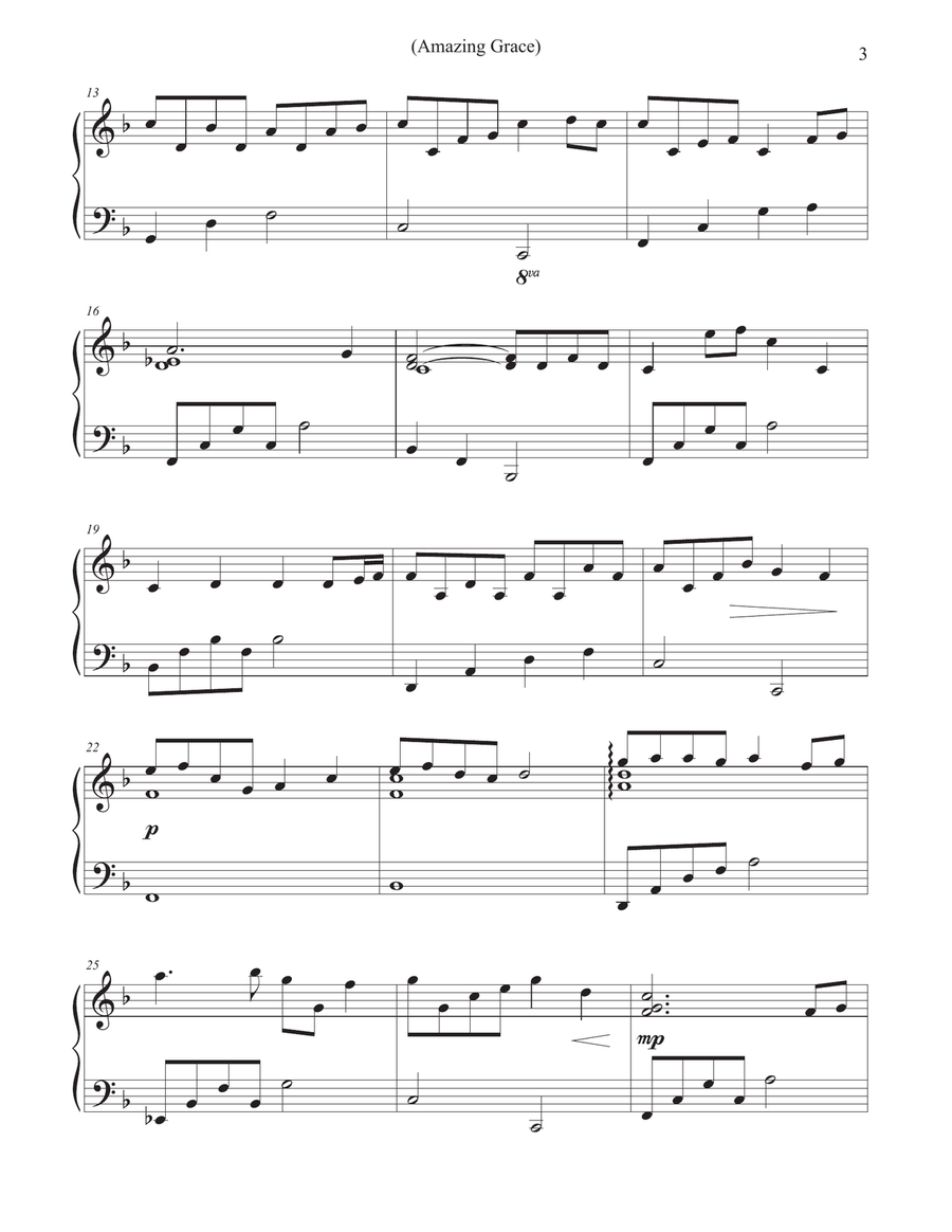 Piano Divine - Inspiring Hymns and Sacred Songs Piano Solo scores gallery preview page 3