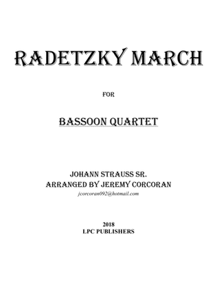 Radetzky March for Bassoon Quartet