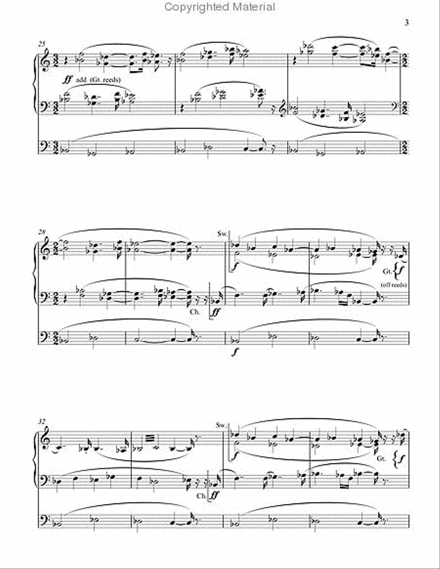 St. John's Suite four chorale preludes Organ scores gallery preview page 3