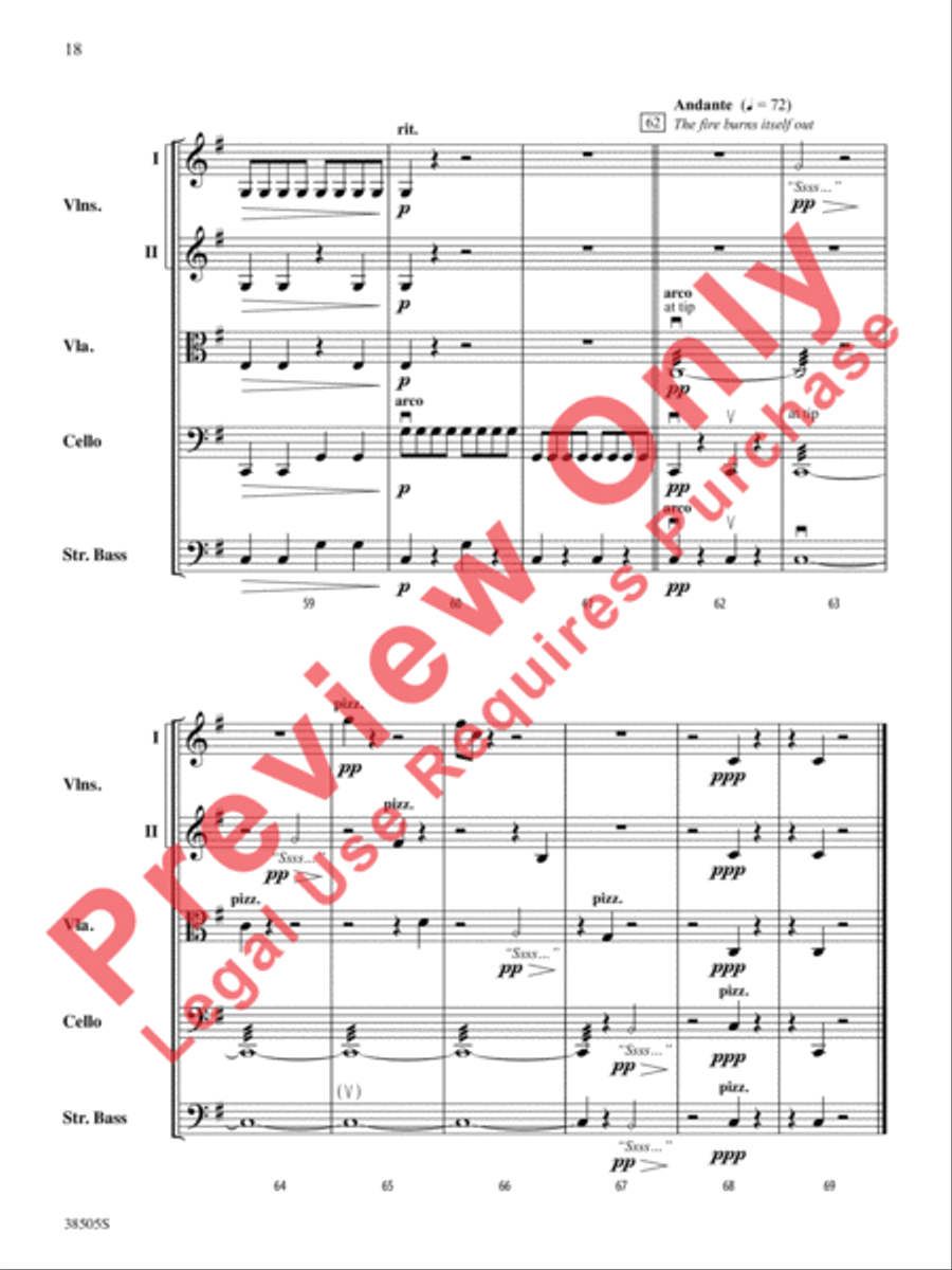 A Wisconsin Tableau String Orchestra scores gallery preview page 19