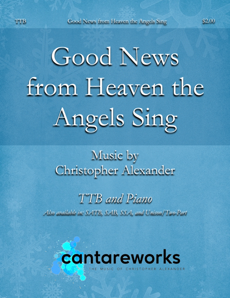 Good News from Heaven the Angels Sing (A Christmas Carol for Children) (TTB) image number null