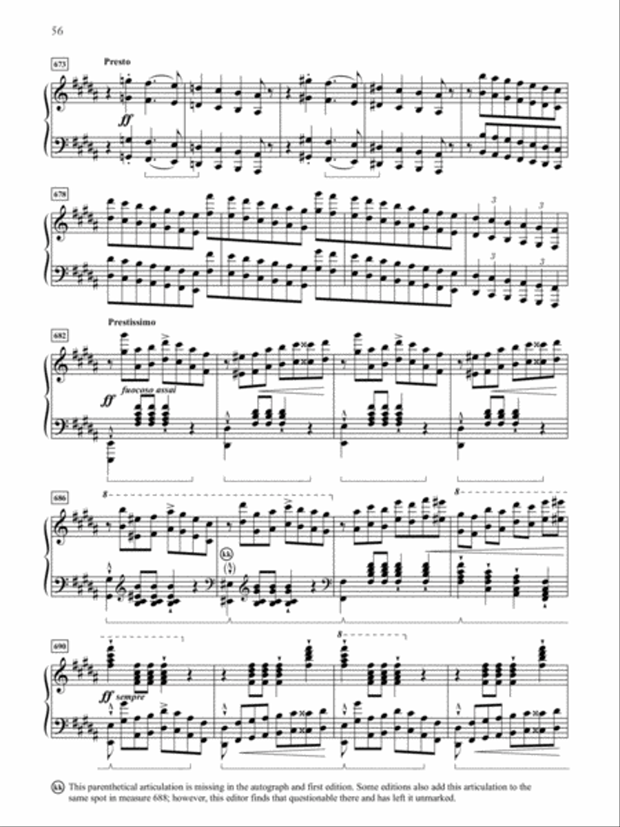 Liszt -- Sonata in B Minor Piano Solo scores gallery preview page 7