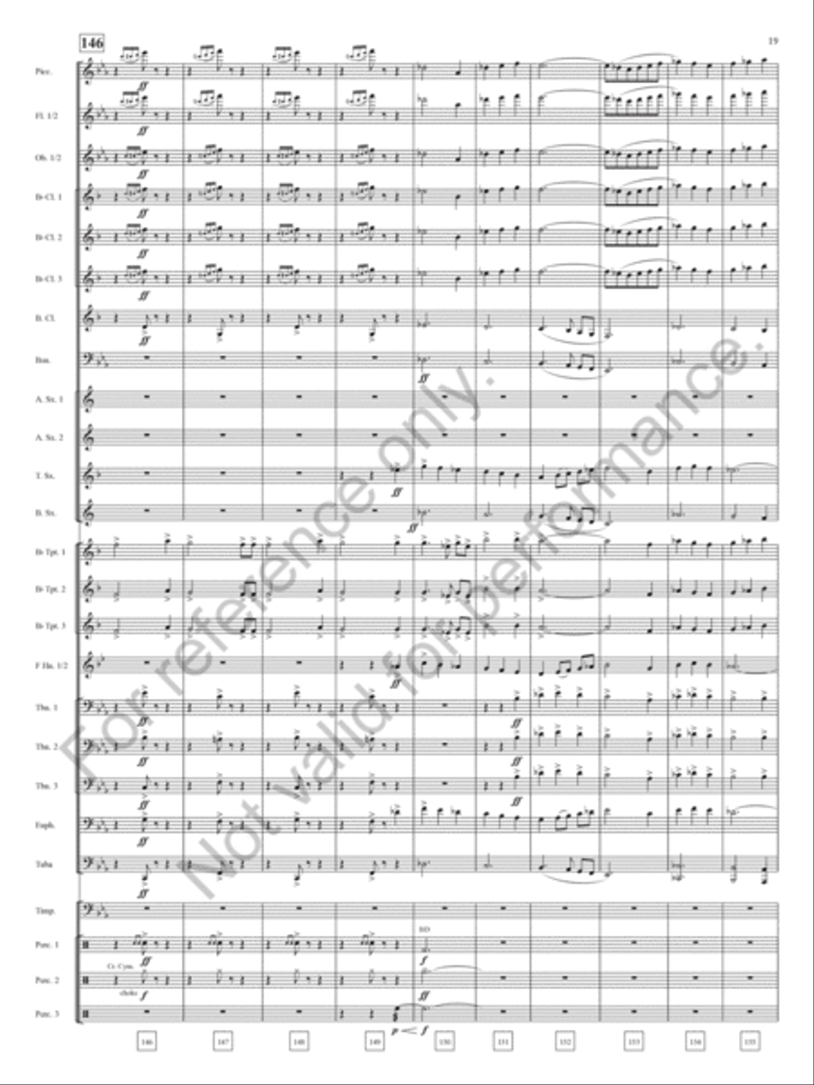 Keynote Address Concert Band scores gallery preview page 20