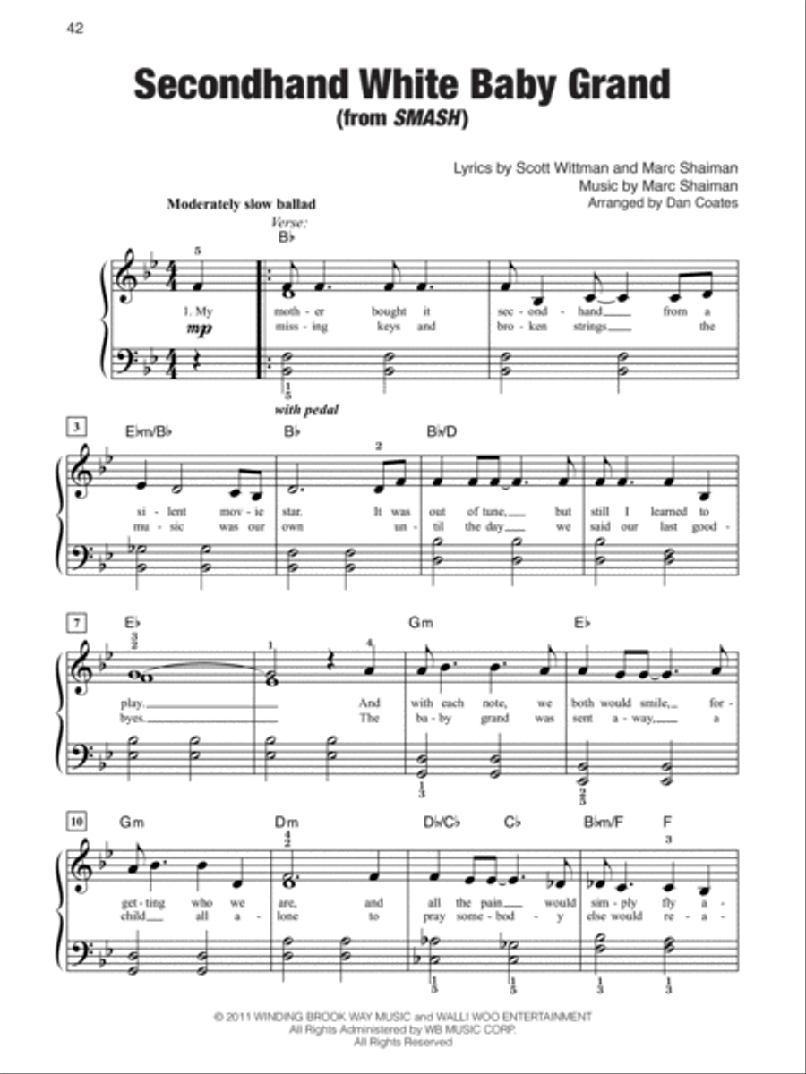 Megahits of 2012 Easy Piano scores gallery preview page 5