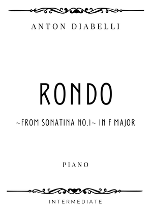 Book cover for Diabelli - Sonatina No. 1 (Rondo) in F Major - Intermediate