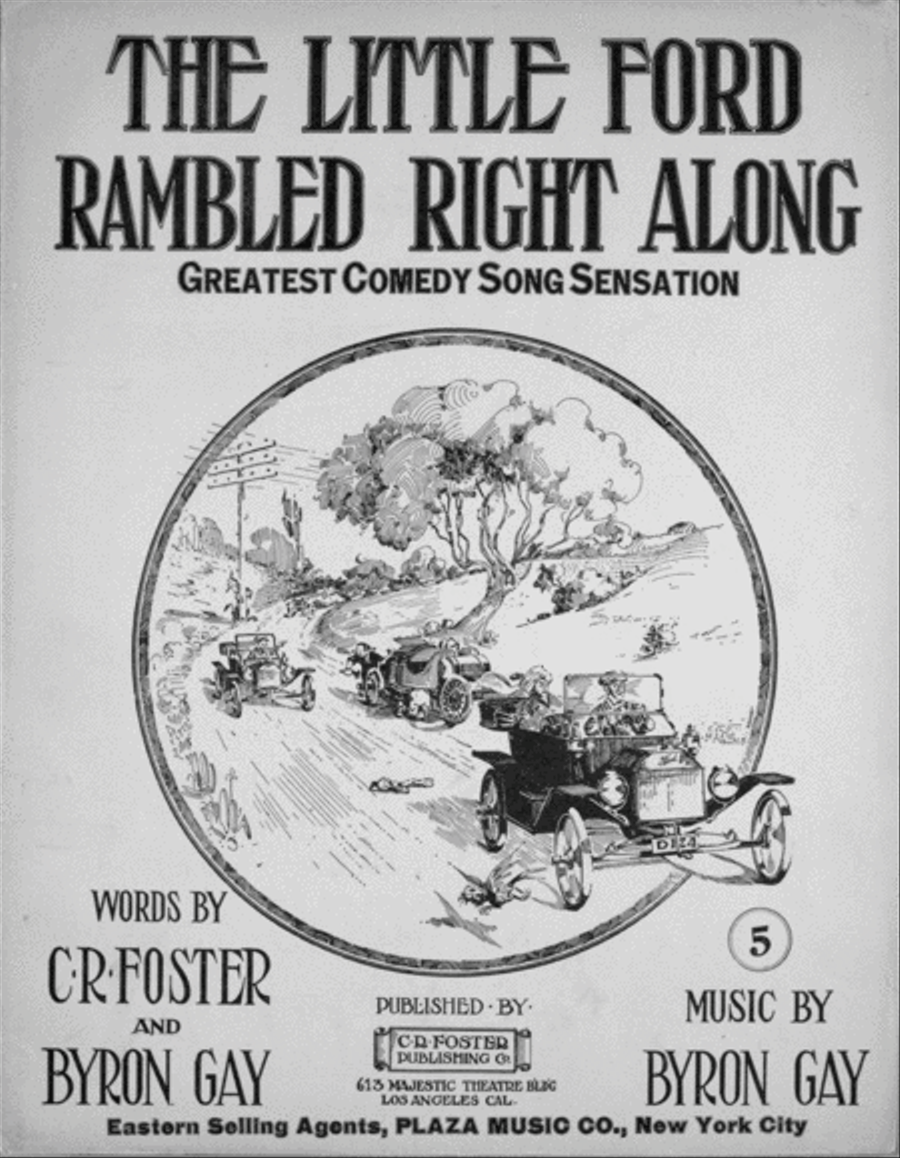 The Little Ford Rambled Right Along Voice scores gallery preview page 1