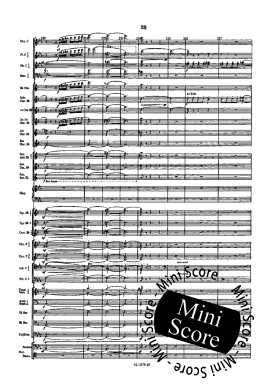 Ricercare Concert Band scores gallery preview page 39