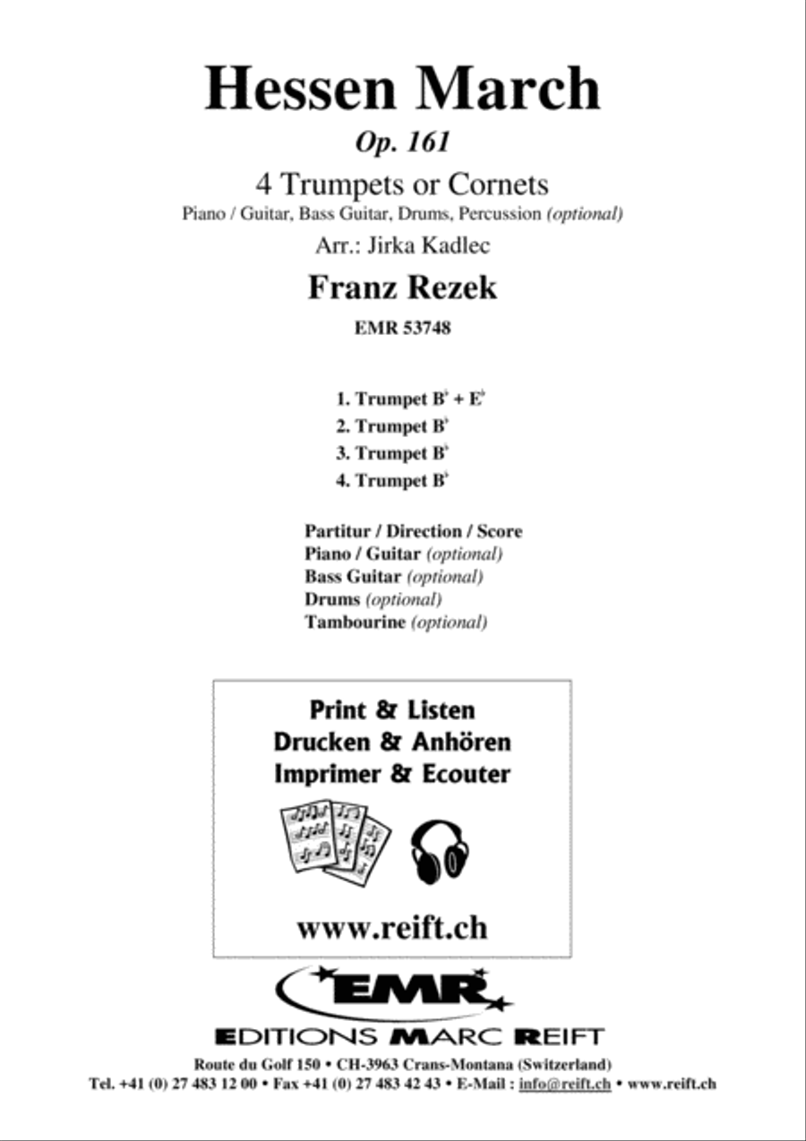 Hessen March Hessen March Cornet scores gallery preview page 2