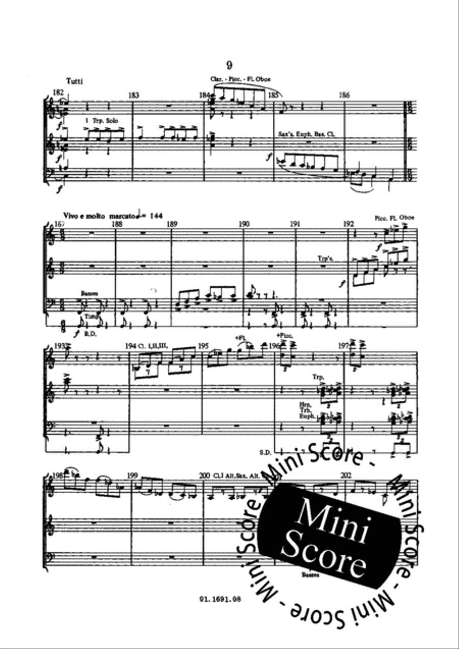 Bacchanten Bacchanten Concert Band scores gallery preview page 15