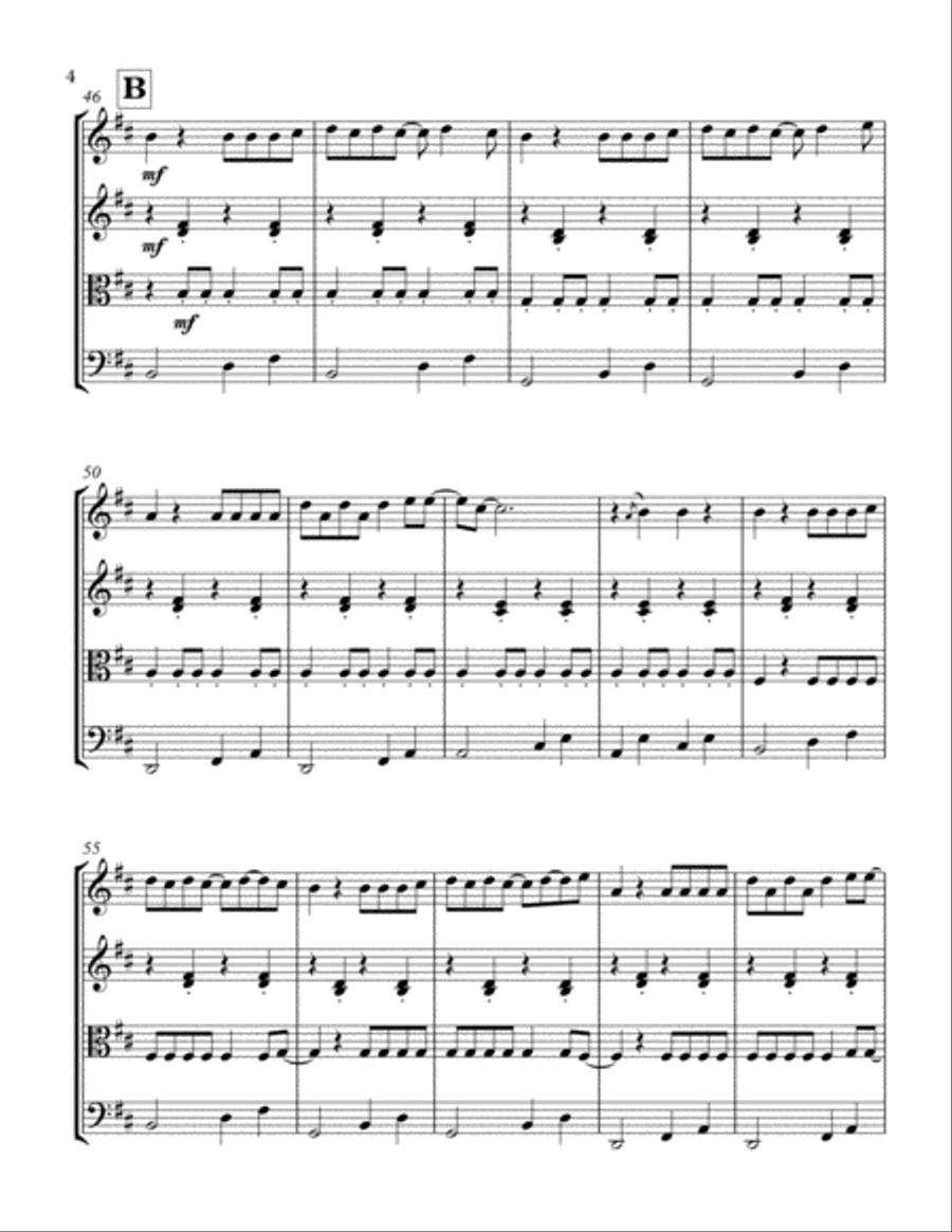 Despacito Despacito String Quartet scores gallery preview page 5