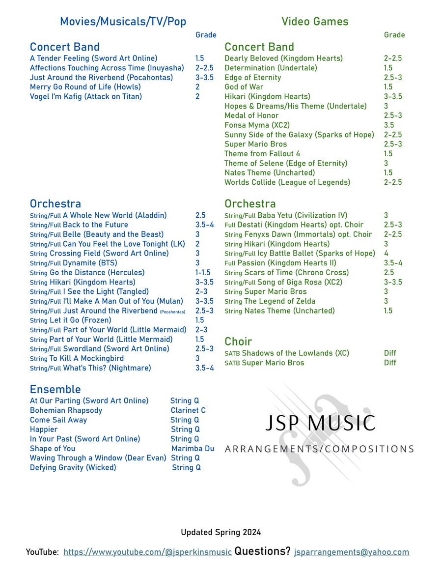 Hikari String Orchestra scores gallery preview page 2